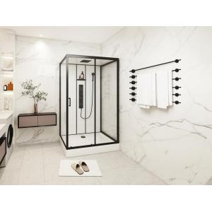 Cabina de ducha de hidromasaje rectangular - Instalación re…