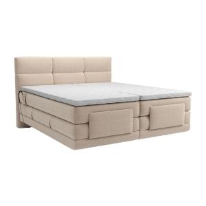 Conjunto Boxspring con cabecero tapizado   somieres relax e…