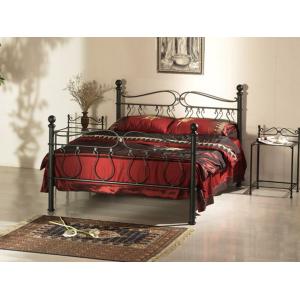 Cama MARQUISE - 140x190 cm - Metal estilo hierro forjado -…
