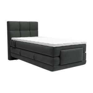 Conjunto Boxspring con cabecero tapizada   somier eléctrico…