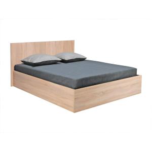 Cama con canapé abatible  - 140x190 cm - Color natural - EL…