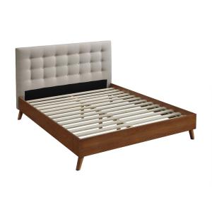 Cama FRANCESCO 180x200cm - Tela beige