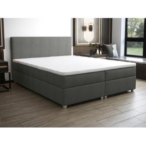 Conjunto completo boxspring cabecero   somier   colchón   c…