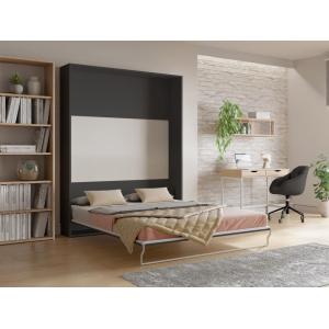 Cama abatible 160 x 200 cm - Apertura vertical manual - Ant…