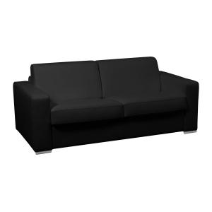 Sofá cama de 3 plazas tipo italiano 100% cuero de búfalo ne…