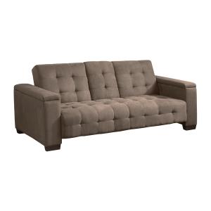 Sofá cama 3 plazas clic-clac DEVONSHIRE de microfibra - Mar…