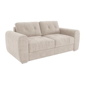 Sofá cama de 3 plazas de apertura rápida de tela beige - Ca…