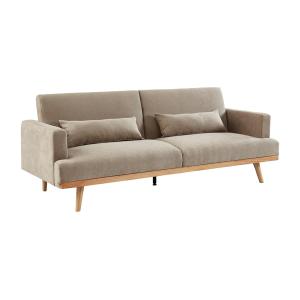 Sofá cama de 3 plazas de tela ESME - Beige