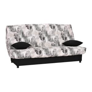 Sofá cama de tela estampado jungle FARWEST II