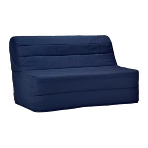 Sofá cama de tela COWBOY II - Azul noche