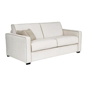 Sofá cama de 3 plazas de apertura rápida de tela beige con…