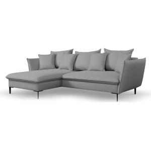 Sofá cama rinconera de tela gris LAZARE de PASCAL MORABITO…