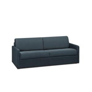 Sofá cama de 4 plazas de tela tipo italiano CALIFE - Azul o…