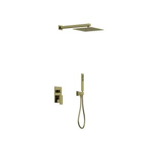 Conjunto de ducha encastrable con grifo mezclador mecánico…