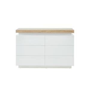 Cómoda HALO II - 6 cajones - MDF lacado - Con LEDs - Color:…