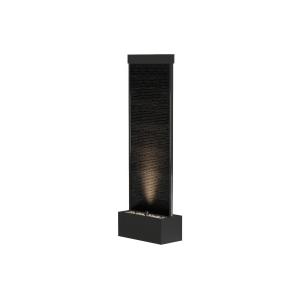 Fuente de exterior de acero inoxidable y vidrio con LEDs -…