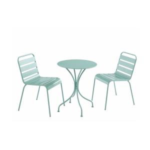 Mesa y sillas de jardín de metal - una mesa 60 de diámetro…
