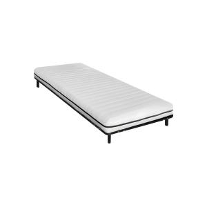 Conjunto de somier de láminas   colchón 90 x 190 cm de espu…