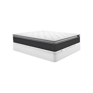 Conjunto de canapé abatible de 180 x 200 cm blanco   colchó…