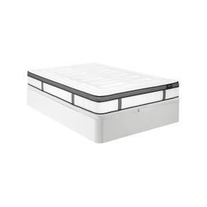 Conjunto de canapé abatible de 160 x 200 cm blanco   colchó…