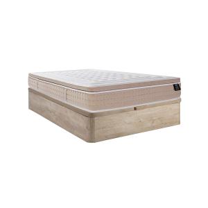 Conjunto de canapé abatible de 140 x 200 cm natural clara  …