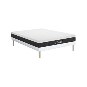 Conjunto de somier tapizado de 140 x 190 cm   colchón de mu…