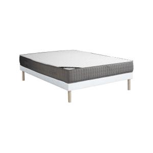 Conjunto de somier tapizado de 160 x 200 cm   colchón de es…