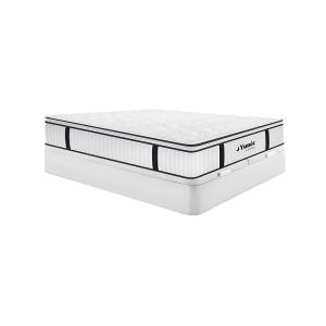 Conjunto de somier arcón blanco   colchón ignífugo de muell…
