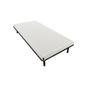 Conjunto de somier de láminas de 90 x 190 cm   colchón de e…