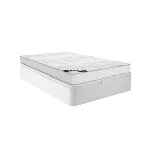 Conjunto somier arcón blanco   colchón de muelles ensacados…