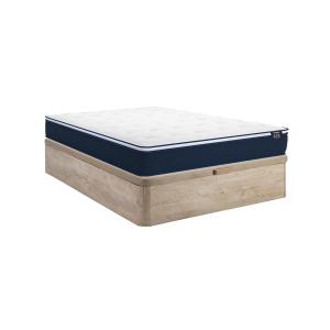 Conjunto somier arcón de 160 x 200 cm en madera clara   col…