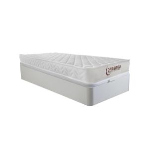 Conjunto de canapé abatible blanco   colchón viscoelástico…