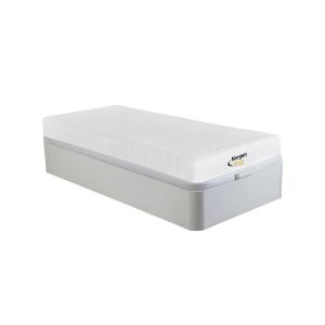 Conjunto somier cajón blanco   colchón de espuma 7 zonas 90…