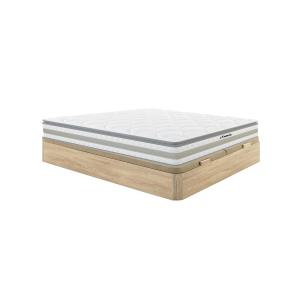 Conjunto somier canapé de 180 x 200 cm en madera natural cl…