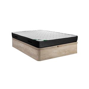 Conjunto somier canapé de 160 x 200 cm en color natural cla…