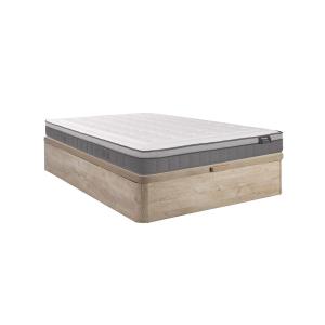 Conjunto canapé de 160 x 200 cm color natural claro   colch…