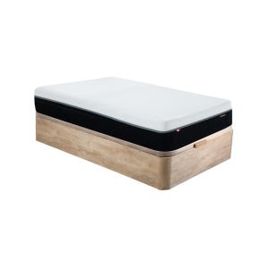 Conjunto de canapé abatible 90 x 190 cm natural claro   col…
