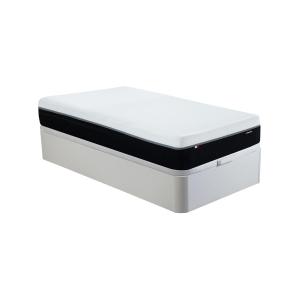 Conjunto de canapé abatible blanco   colchón ignífugo de mu…