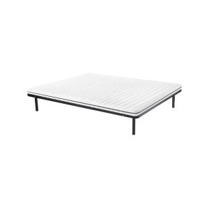 Conjunto de somier de láminas 140 x 190 cm   colchón de esp…