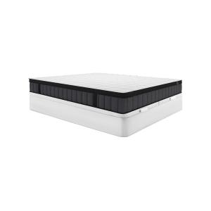 Conjunto de canapé abatible de 180 x 200 cm blanco   colchó…