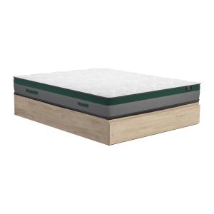 Conjunto de canapé abatible de 140 x 190 cm con cajón de ma…