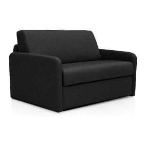 Sillón cama de tela gris antracita - Cama de lamas ancha de…