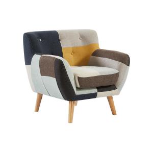 Sillón de tela patchwork SERTI II