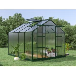Invernadero de jardín de policarbonato de 7.5 m² GREENEA II…