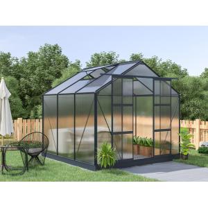Invernadero de jardín de policarbonato de 5.9 m² ANISSA con…
