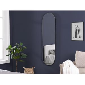 Espejo de pared ovalado de metal - Ancho 40 x Alt. 140 cm -…