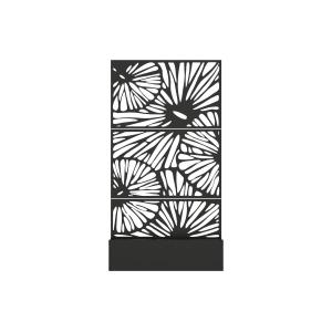 Jardinera con enrejado de diseño - L92 x P32.5 x Alt. 173 c…