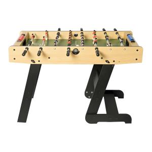 Futbolín plegable natural claro de MDF - Ancho 121 x Prof.…
