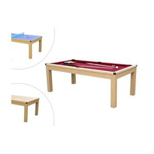 Mesa multijuego - Billar y ping-pong BALTHAZAR - 213x112x81…