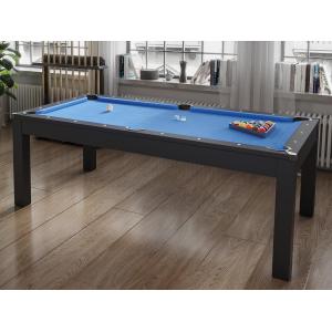 Mesa transformable negra - Billar y ping pong - Ancho 182 x…